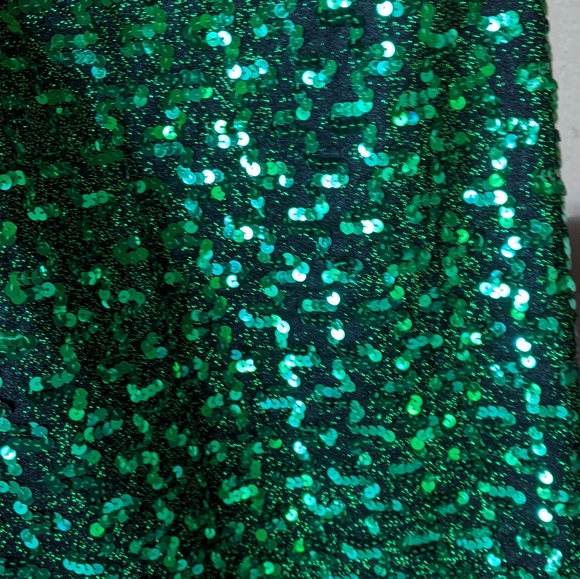 Lilli Diamond California Vintage Sequin Gown. Size 10 - Picture 9 of 13